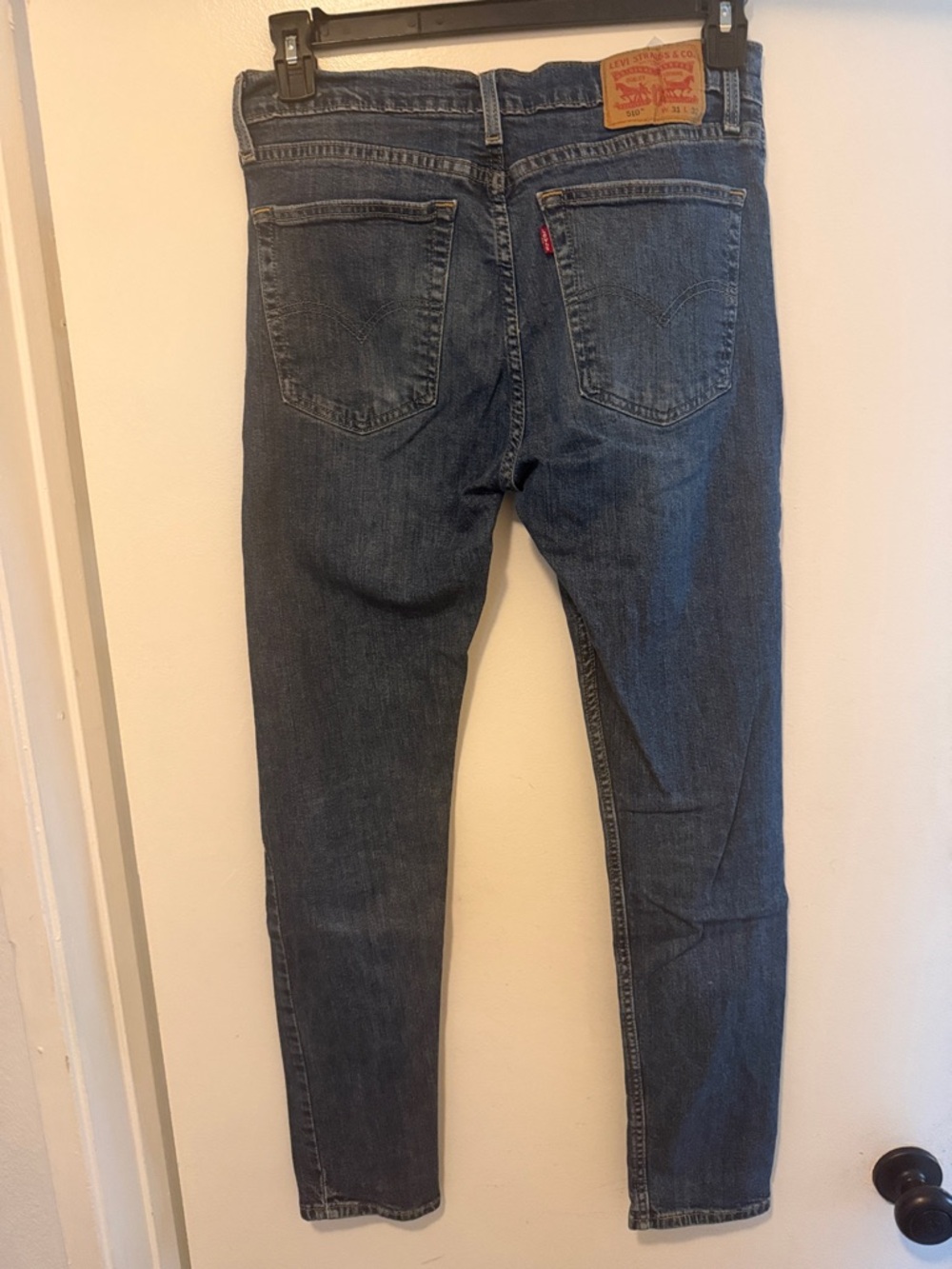 Levi's Men's Dark Blue Slim Straight Jeans 510